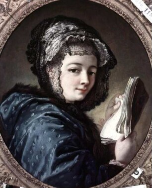 Bildnis einer Dame mit Buch