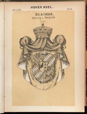 Taf. 42. Berthier, Herzog v. Wagram. (jetzt.)