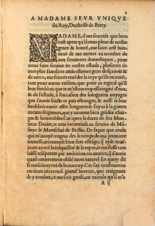La Laurier dedie a Madame Seur unique du Roy, Duchesse de Berry