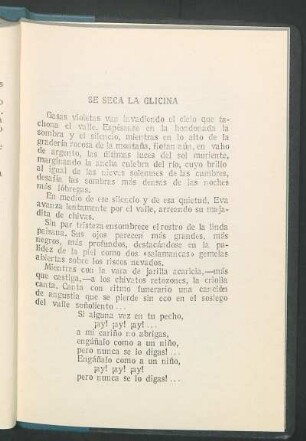 Se seca la glicina