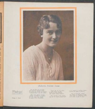 Señorita Carlota Laass - [Fotografía] : Madrigal