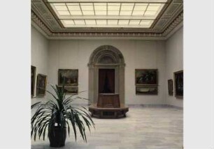 Aufstellung der Gemäldegalerie im Bode-Museum, Raum 11, Holländische und Flämische Malerei des 17. Jhd.