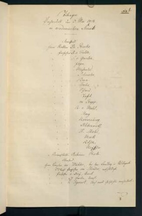 Sommersemester 1838. Rektorat Leopold Sokrates von Riecke
