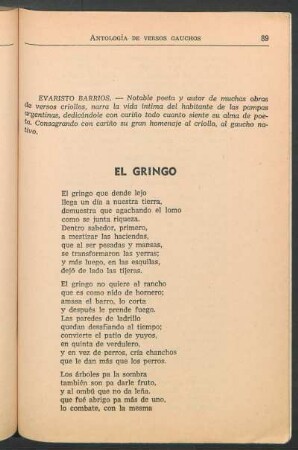 El gringo