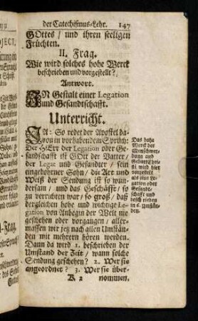 147-151, II. Frag. Wie wird solches hohe Werck ...; ...