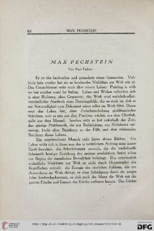 Max Pechstein