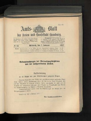 No. 34, 7. Februar 1917