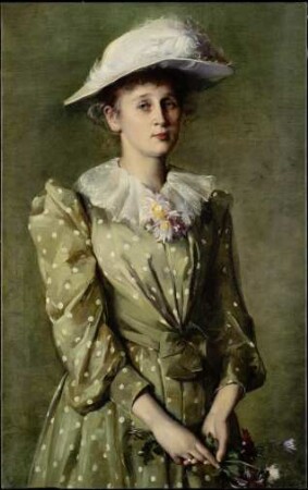 Bildnis Helene Roederstein (Schwester der Malerin)