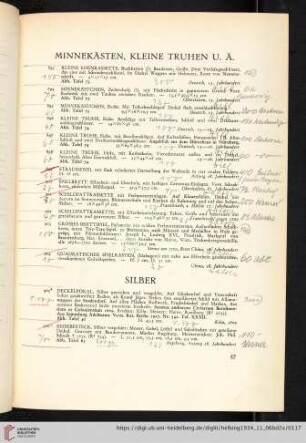 Silber (Nr. 905-919)