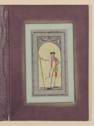 Offizier [Teil der Kassette "CHODOWIECKI, NARRISCHE, Bd. 9"]