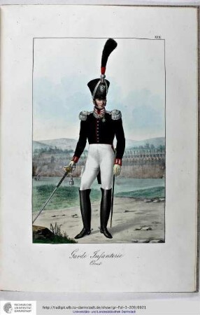 Garde Infanterie. Obrist