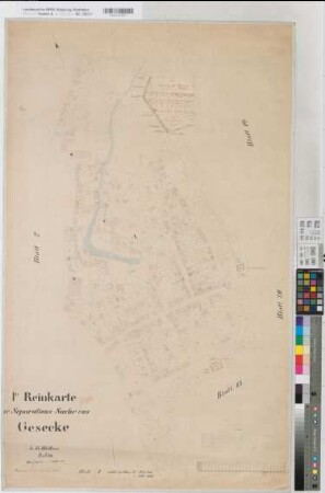 Geseke (Geseke), Separation von Geseke, Bl.1 Reinkarte