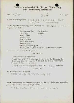 Spielberger, Karl