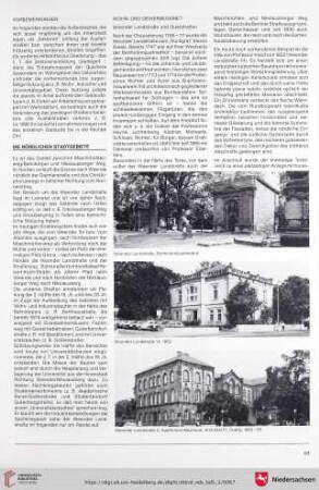 Die nördlichen Stadtgebiete