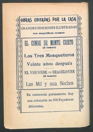 Obras editadas por la casa