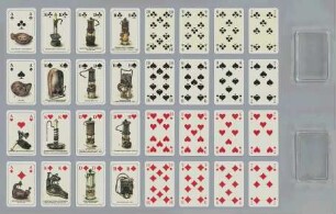 Kartenspiel zum Saarbrücker Bergmannskalender 1980: Grubenlampen