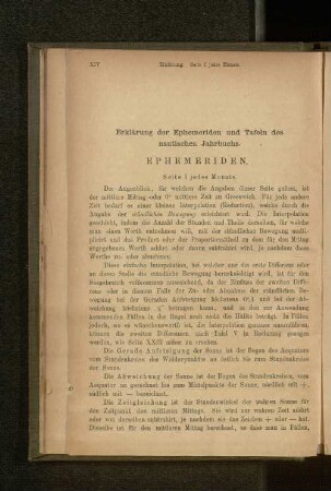 Ephemeriden.