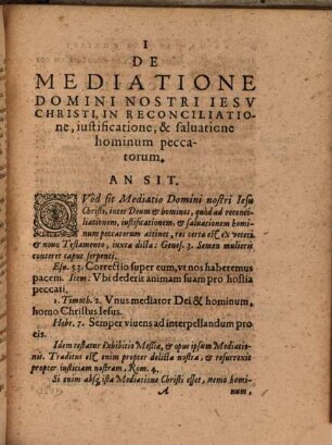 De Stancarismo, Dogmata Et Argumenta Cum Solutionibus : Quibus praemissa est Methodus de Mediatione Christi