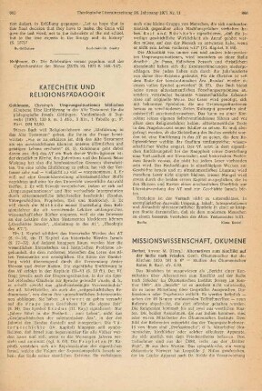 866-868 [Rezension] Alternativen zum Konflikt auf der Suche nach Frieden