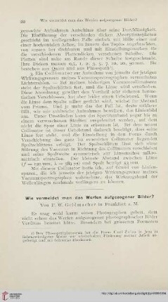 Wie vermeidet man das Werfen aufgezogener Bilder?
