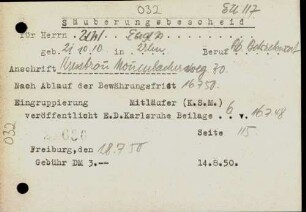 Uhl, Eugen