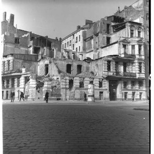Negativ: Ruine, Kulmer Straße 22, 1950