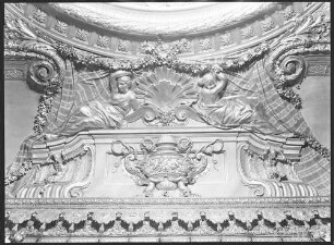 Berlin, Schloss Berlin, Paradekammern, Drap d´or Kammer, Andreas Schlüter, Deckenkehlung, R.: 796.