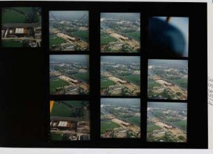 Kanalbrücke über die Weser - Unterbauten - Mittellandkanal, Minden, 1995