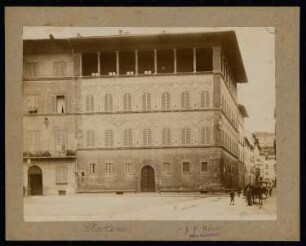 Palazzo Guadagni, Florenz: Blick von der Piazza Santo Spirito