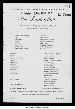 Die Zauberflöte