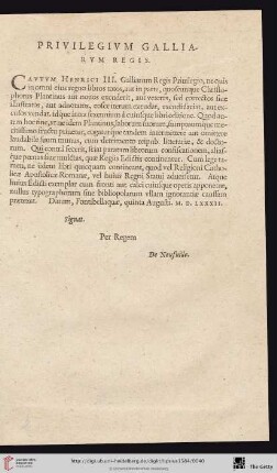 Privilegium Galliarum Regis