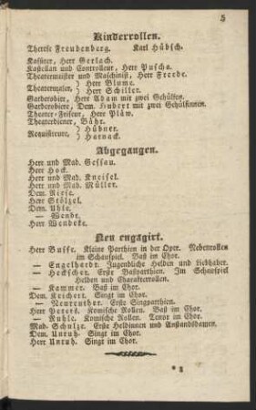 Neu engagiert.