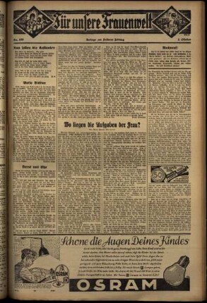 Dritte Ausgabe vom Mittwoch, den 02. Oktober 1935.