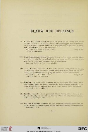 Blauw oud Delftsch (Nr. 121-186)