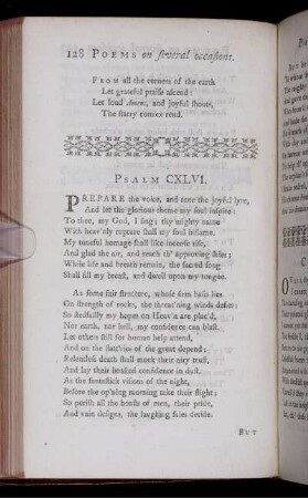 Psalm CXLVI.