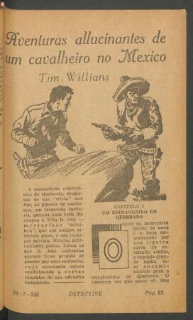 Aventuras allucinantes de um cavalheiro no México : [Aventuras]