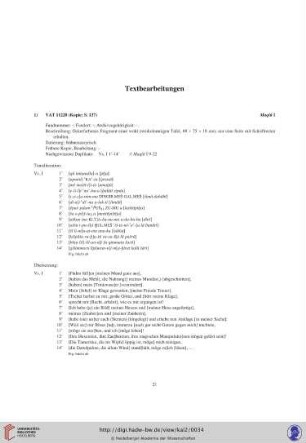 Maqlû und Verwandtes
