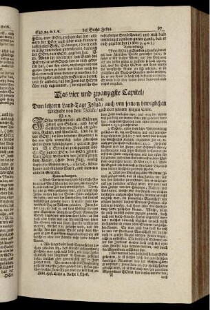 Das vier und zwanzigste Capitel