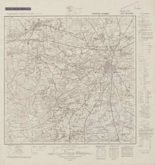 4307 (alte Nr.: 4307) Dorsten, Topographische Karte 1:25000 (4cm - Karte)