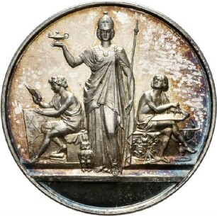 Preismedaille der Realschule Stuttgart (1897-1914)