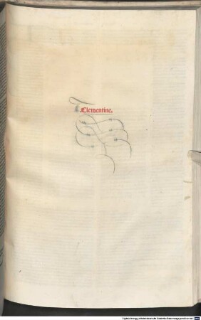 Liber Sextus : Mit der Glosse von Johannes Andreae und Summaria und Divisiones von Dominicus de Sancto Geminiano u.a.; mit Privileg. [1-2], [2]. Constitutiones
