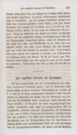 255-258 Zur englischen Literatur der Apokalypse