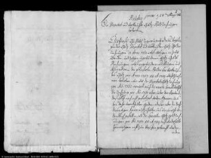 Die von Kammerrat von Spoenla abzulegende Holzrechnung und sein Vorschlag Erfurt mit Holz zu versorgen