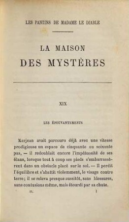 Les pantins de Madame le Diable, 4. La maison des mystères