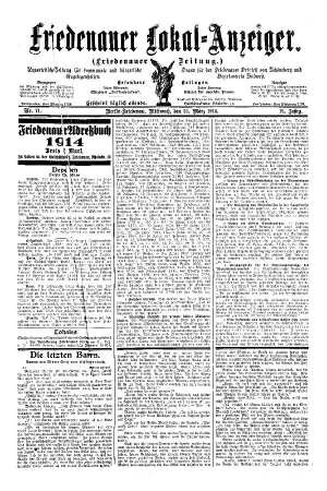 Nr. 71, 25.03.1914