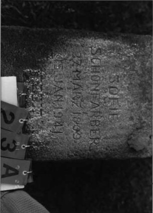Grabstein 23 (Detailaufnahme 2)