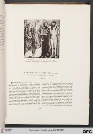 Nürnberger Malerei von 1350-1450: Ausstellung im Germanischen Museum