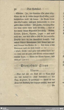 Dreyzehnte Scene