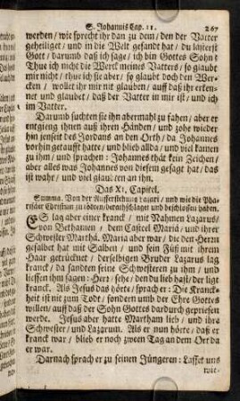 267-277, Das XI. - XIII. Capitel