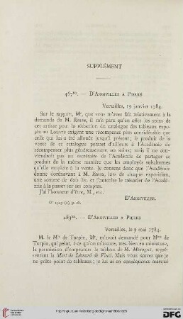 Supplément